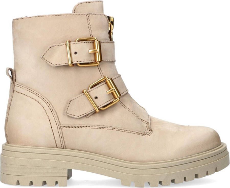 Omoda Lpmonk-01 Biker boots Dames Beige