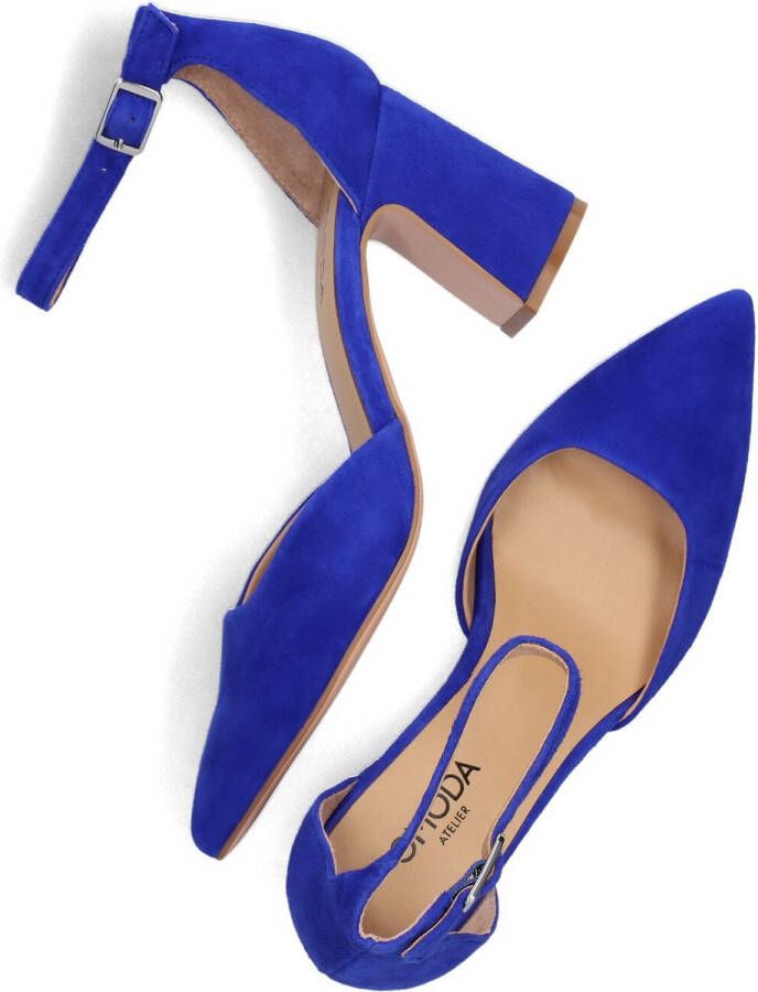 Omoda Mavis03 Pumps High Heels Schoenen Hoge Hak Dames Blauw