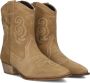 Omoda Moco-03 Cowboylaarzen Western Laarzen Dames Beige - Thumbnail 7