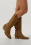 Omoda Moco-28 Cowboylaarzen Western Laarzen Dames Beige - Thumbnail 7