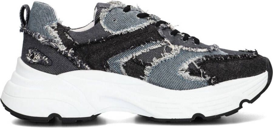 Omoda Tokio Sneakers Leren Sneaker Dames Grijs