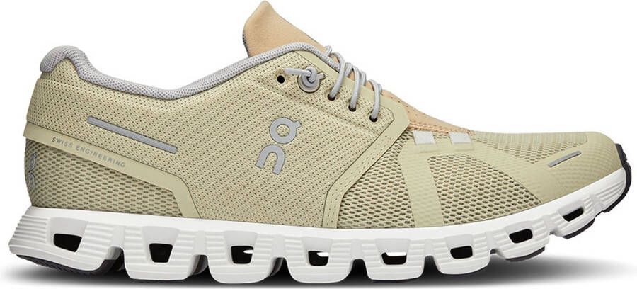 ON Running Cloud 5 Dames Hardloopschoenen Beige Heren