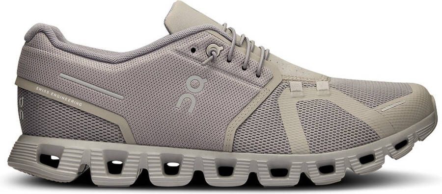 ON Running Lichtgewicht Mesh Sneaker met Reflecterende Details Gray Heren