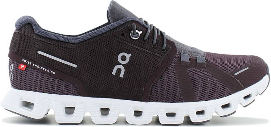 ON Running Cloud 5 Dames Schoenen Trainers Mulberry-Eclipse