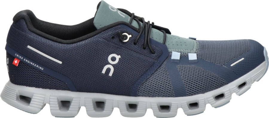 ON Running Blauwe Sneakers met Grijze Details Blue Heren