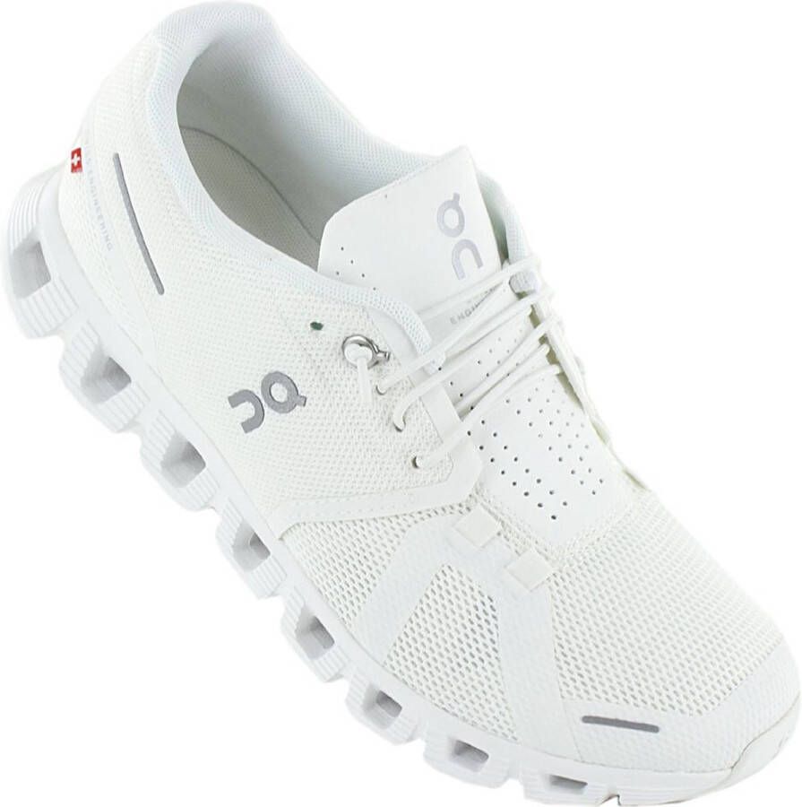 ON Running Cloud 5 Dames Hardloopschoenen Trainingsschoenen Running Schoenen Ice-White