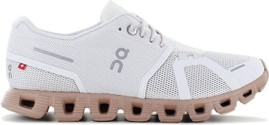 ON Running Cloud 5 Dames Sneakers Schoenen Sand-Rosebrown