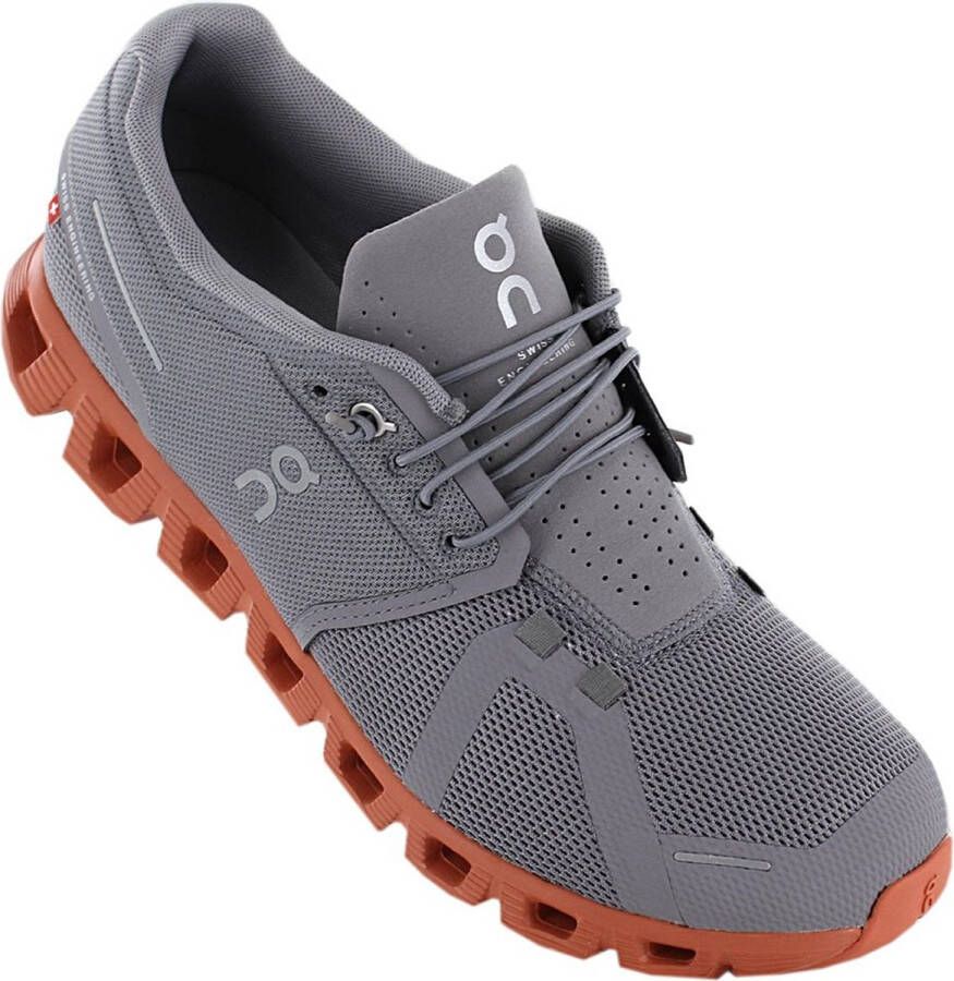 ON Running Cloud 5 Heren Hardloopschoenen Trainingsschoenen Sportschoenen Running Schoenen Grijs