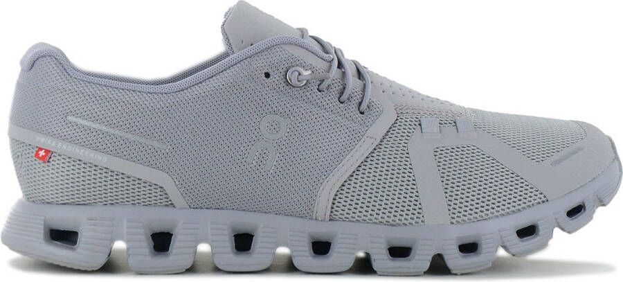 ON Running Lichtgewicht Mesh Sneaker met Reflecterende Details Gray Heren