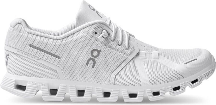 ON Running Cloud 5 WP Waterproof Hardloopschoenen Running Schoenen Sportschoenen Glacier White