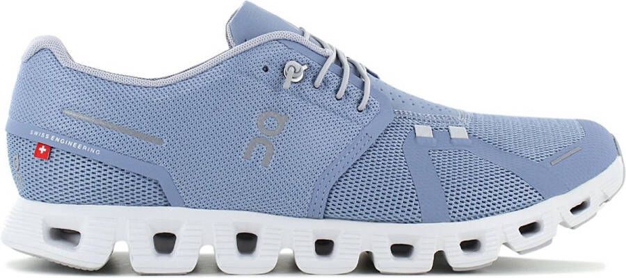 ON Running Cloud 5 Heren Sneakers Vrijetijdsschoenen Schoenen Blauw