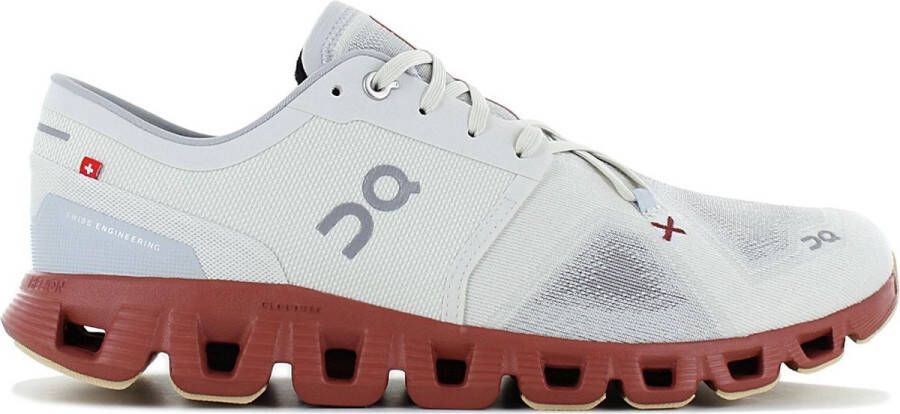 ON Running Cloud X 3 Heren Sneakers Schoenen Ice-Auburn