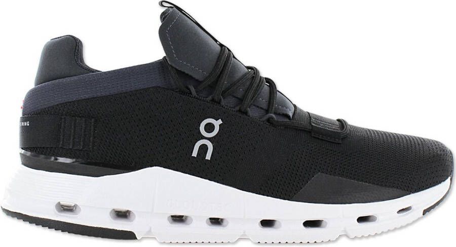 ON Running Cloudnova Prestatie sneaker voor de hele dag Black Heren