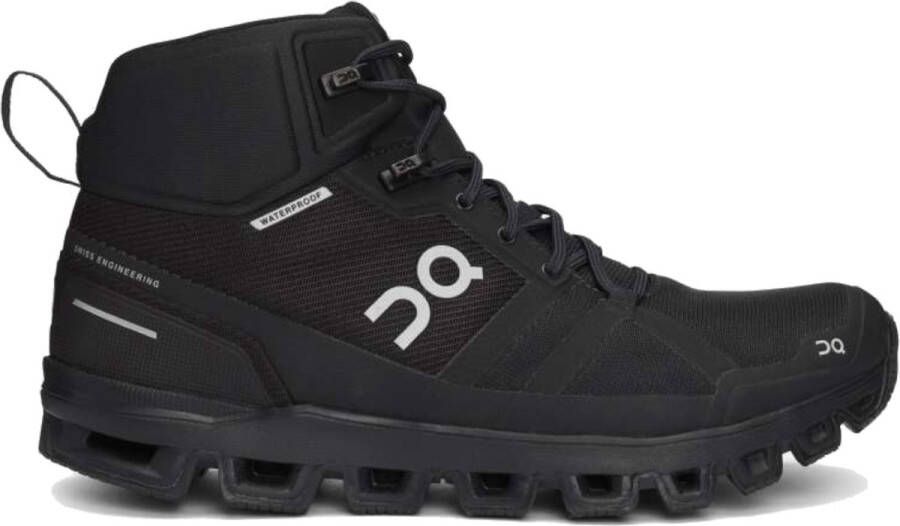 ON Running on Cloudrock 2 Waterproof Men Black eclipse Schoenen Wandelschoenen Halfhoge schoenen