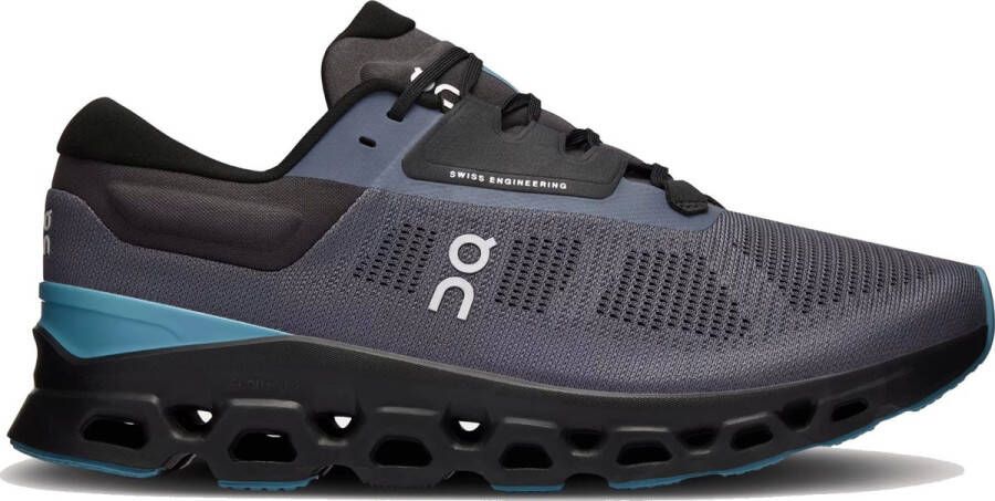 ON Running Cloudstrat hardloopschoenen heren donkerblauw