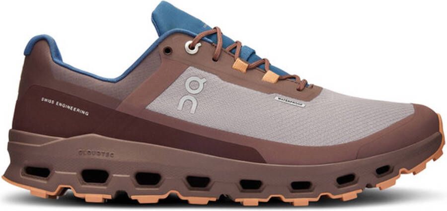 ON Running Cloudvista Waterproof wandelsneakers heren zinc grape - Foto 1