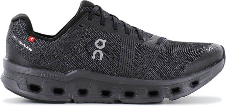 ON Running Cloudgo Sneakers van Gedeeltelijk Gerecyclede Materialen met Energie Teruggevende Zool Black Heren