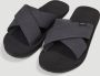 O'Neill Koosh Cross Over Bloom Slides Sandalen zwart - Thumbnail 1