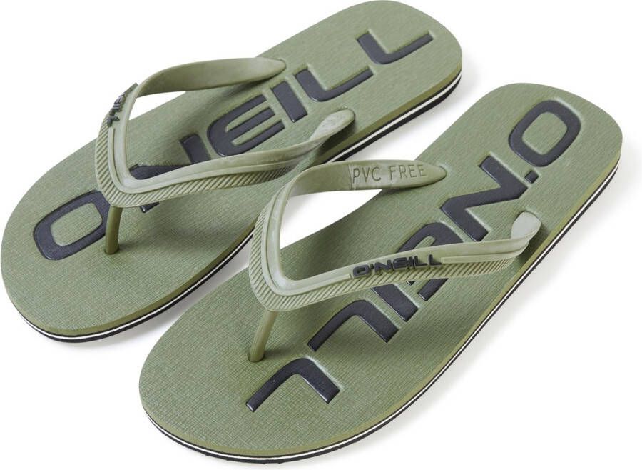 O'Neill Schoenen Men PROFILE LOGO SANDALS Deep Lichen Green 39 Deep Lichen Green 100% Polyethylene Upper: TPU