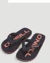 O'Neill Profile Logo Sandals teenslippers zwart roze Rubber 28.5 - Thumbnail 2