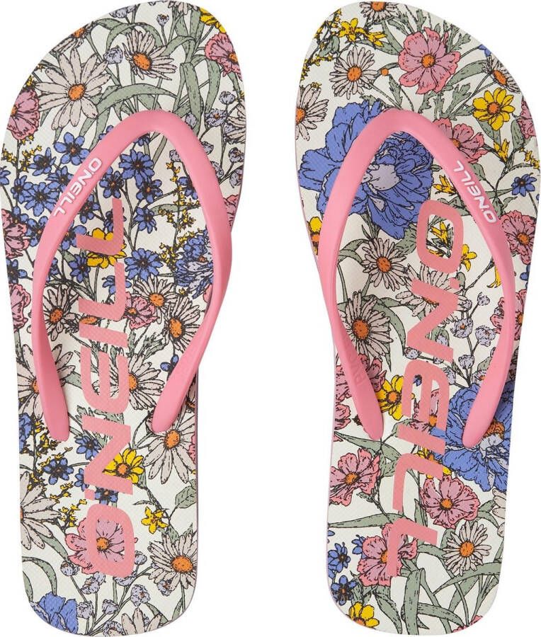 O'Neill Slippers Women Profile Graphic White All Over Print 36 White All Over Print 100% Thermoplastic Polyurethane