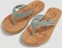 O'Neill Dames Slipper Ditsy Sandals Lily Pad KAKI - Thumbnail 8