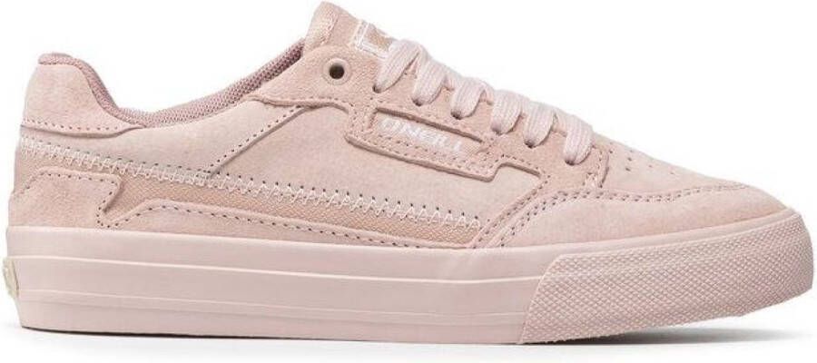 O'Neill Trestles Suede Sneaker Dames Lage veterschoen Roze