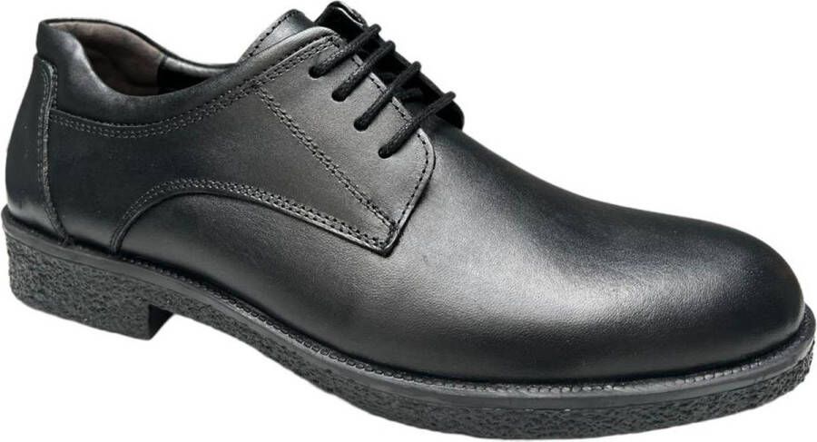 Online Express Schoenen Veterschoenen CITYTRAY Nette schoenen 011 Echte leer Zwart