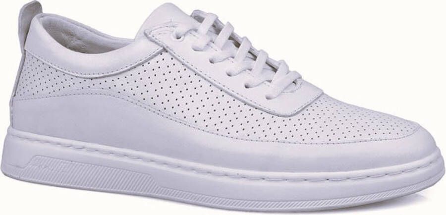 Online Express Schoenen Heren sneakers Sport veterschoenen Mannenschoenen Nette schoenen Casual comfort schoenen 120 Echt leer Wit