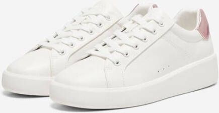 ONLY Dames Sneaker soul-4 pu sneaker white Rosegold WIT