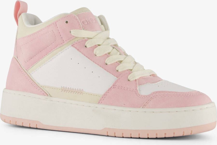 ONLY Shoes hoge dames sneakers roze