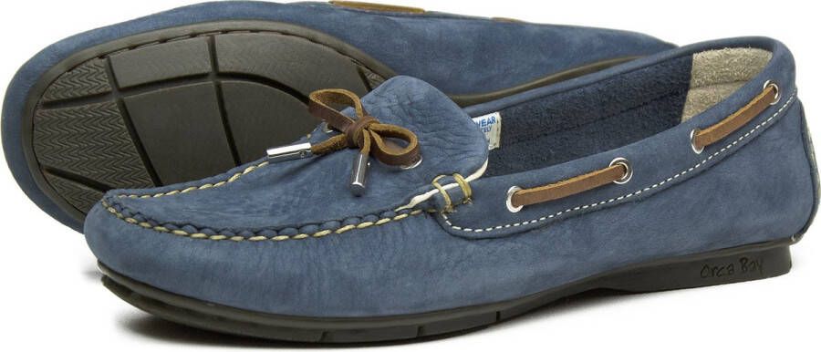 ORCA BAY Ballena dames mocassin denim