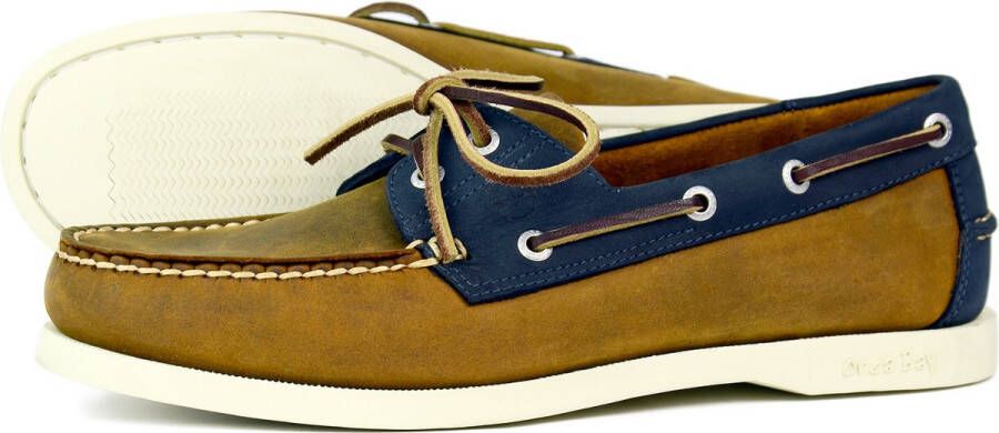 ORCA BAY Clovelly dames bootschoen sand navy