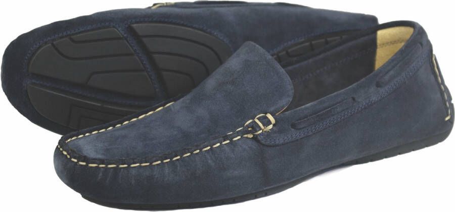 ORCA BAY Silverstone heren mocassin Navy suède