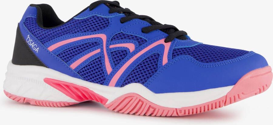 Osaga dames fitnessschoenen blauw roze Uitneembare zool