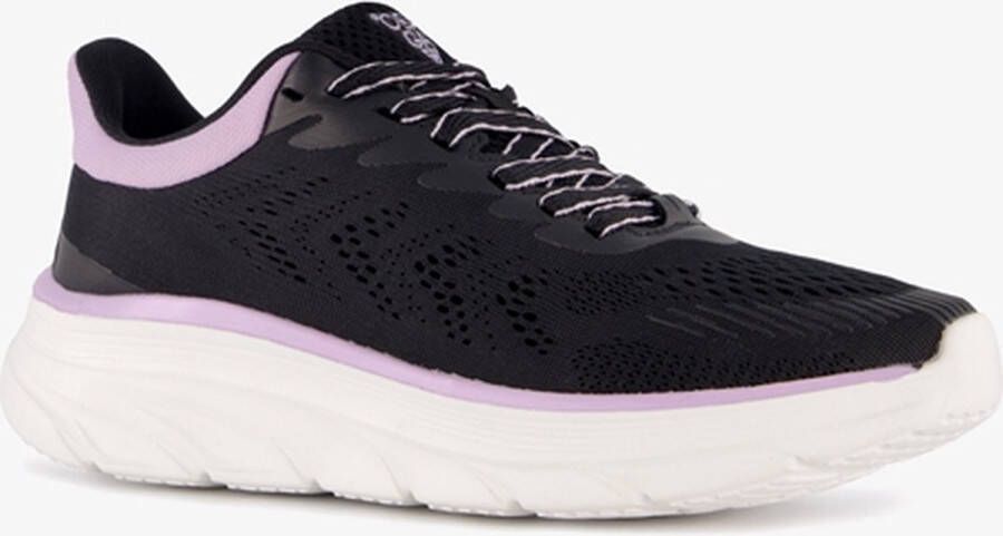 Osaga dames hardloopschoenen zwart paars Uitneembare zool