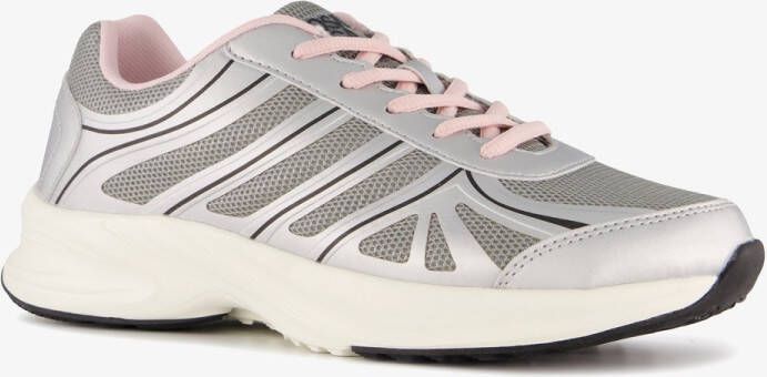 Osaga dames sportschoenen zilver roze Uitneembare zool