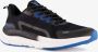 Osaga heren hardloopschoenen zwart blauw Extra comfort Memory Foam - Thumbnail 1