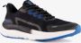 Osaga heren hardloopschoenen zwart blauw Extra comfort Memory Foam - Thumbnail 1