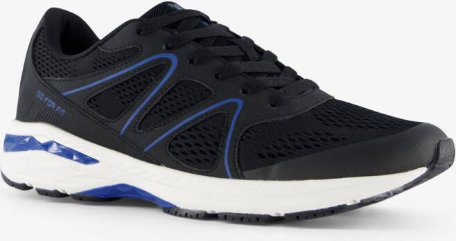 Osaga heren hardloopschoenen zwart blauw Extra comfort Memory Foam