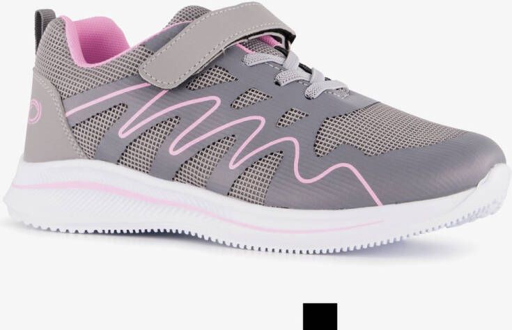 Osaga meisjes sportschoenen grijs roze Uitneembare zool