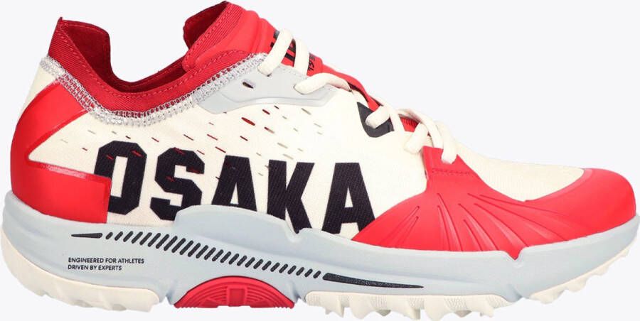 Osaka iDo Sportschoenen Hockey TF (Turf) White Grey Red