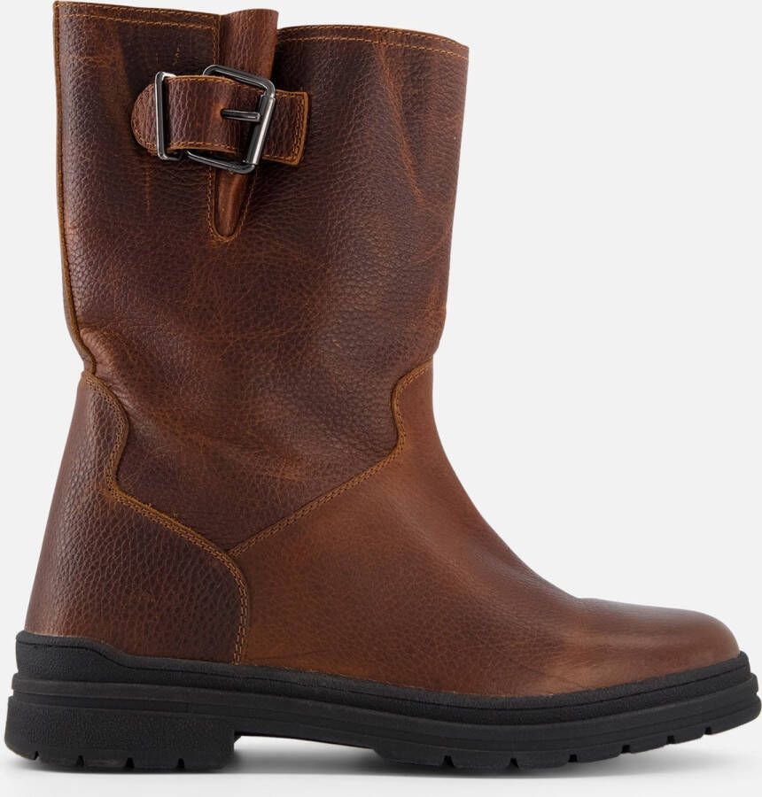 Outfielder Boots cognac Leer