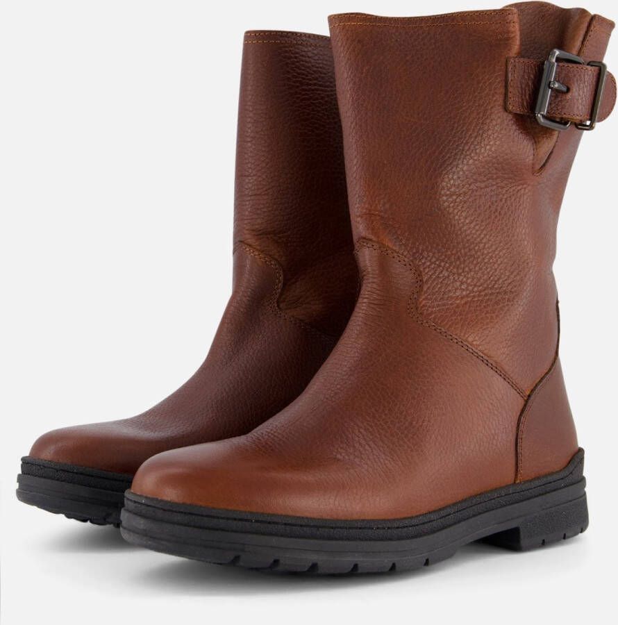 Outfielder Boots cognac Leer