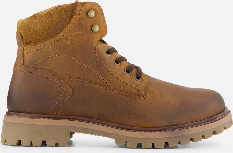 Outfielder Veterboots cognac Leer