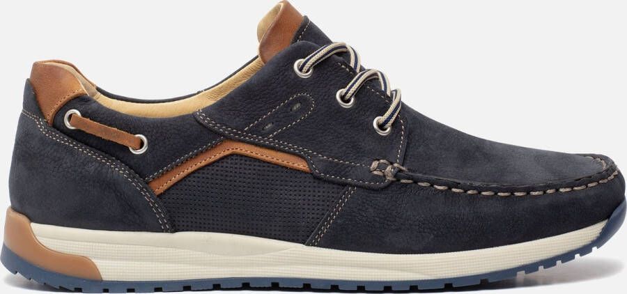 Outfielder Veterschoenen blauw Nubuck