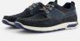 Outfielder Veterschoenen blauw Nubuck - Thumbnail 2