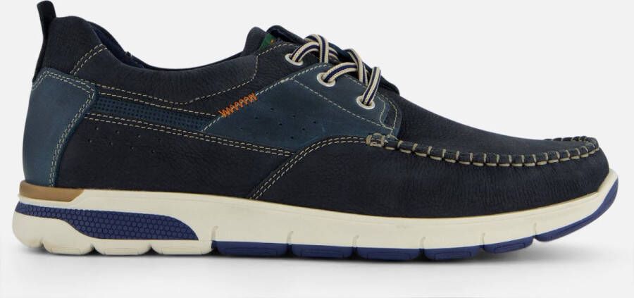 Outfielder Veterschoenen blauw Nubuck