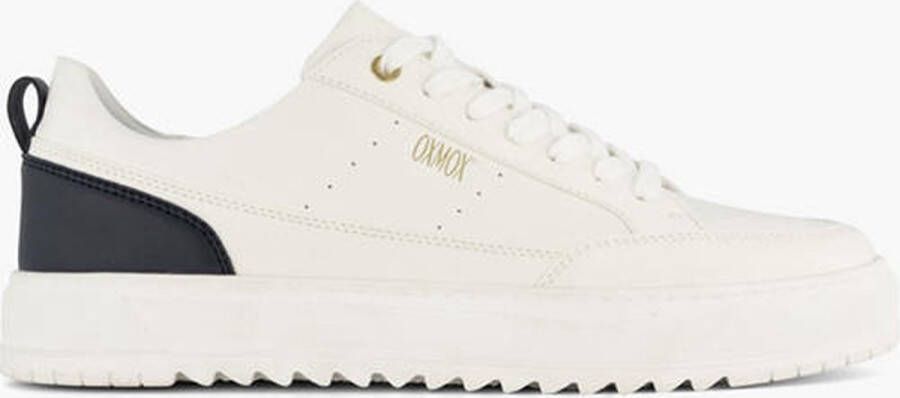 Oxmox Witte leren chunky sneaker