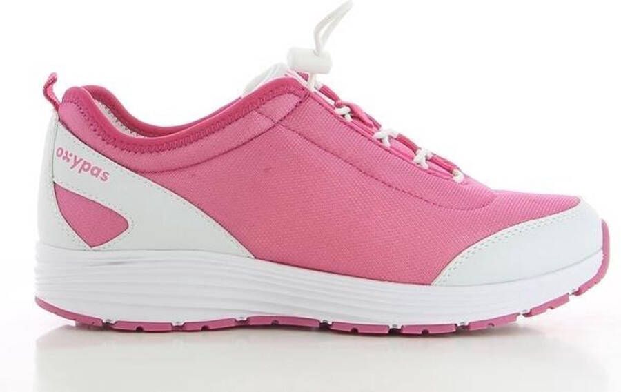 OXYPAS MAUD : Ultracomfortabele sneaker voor dames met antislipzool Paars